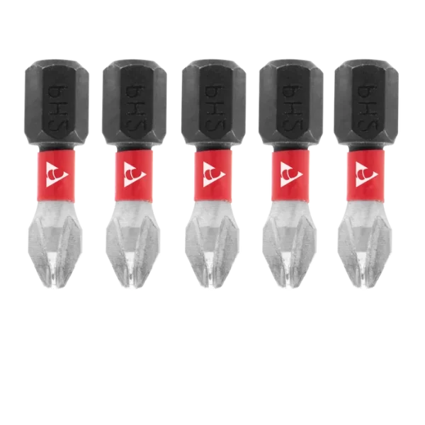 JGO. PUNTAS DE IMPACTO PHILLIPS 1/4 25MM BELLOTA (5 PZS.)