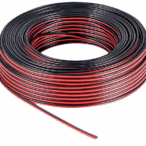 ZEL CABLE # 20 ROJO/NEGRO P/BOCINAS 100´