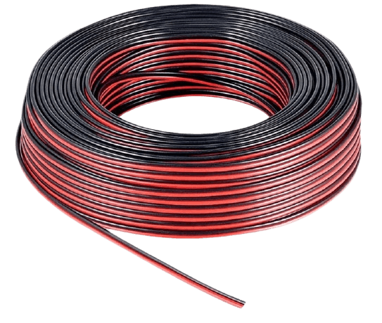 ZEL CABLE # 20 ROJO/NEGRO P/BOCINAS 100´